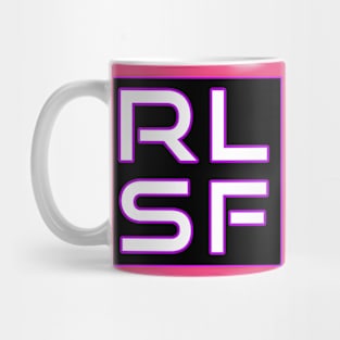 RLSF Black Block Mug